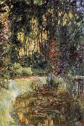 Claude Monet The Water Lily Pond at Giverny oil painting on canvas